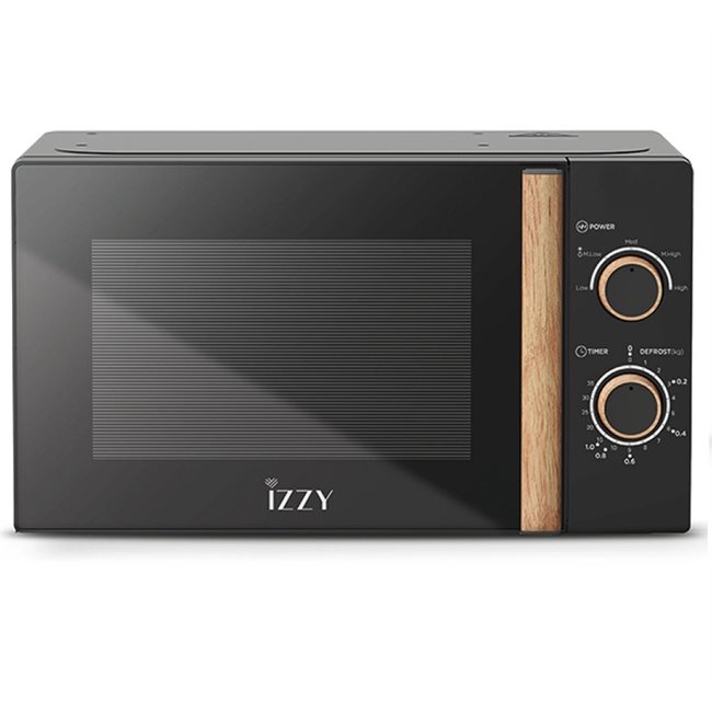 Izzy IZ-8006 Φούρνος Μικροκυμάτων 20lt Μαύρος (έως6άτοκες)